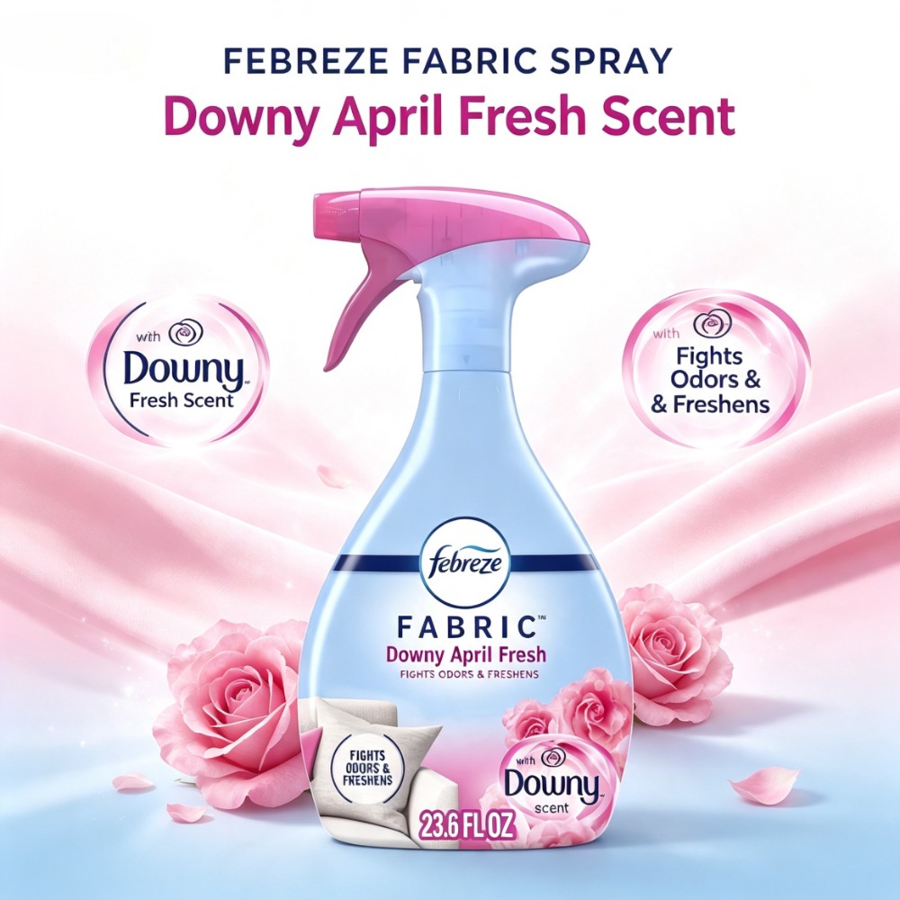 Home Fragrance Fresh Linen - بخاخ معطر الأقمشة من فيبريز داوني