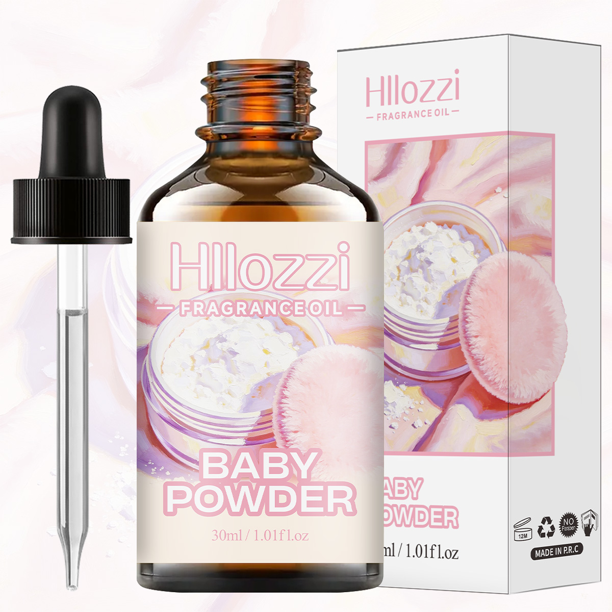 Fragrance Your Home - زيت عطري برائحة بودرة الأطفال: ناعم،