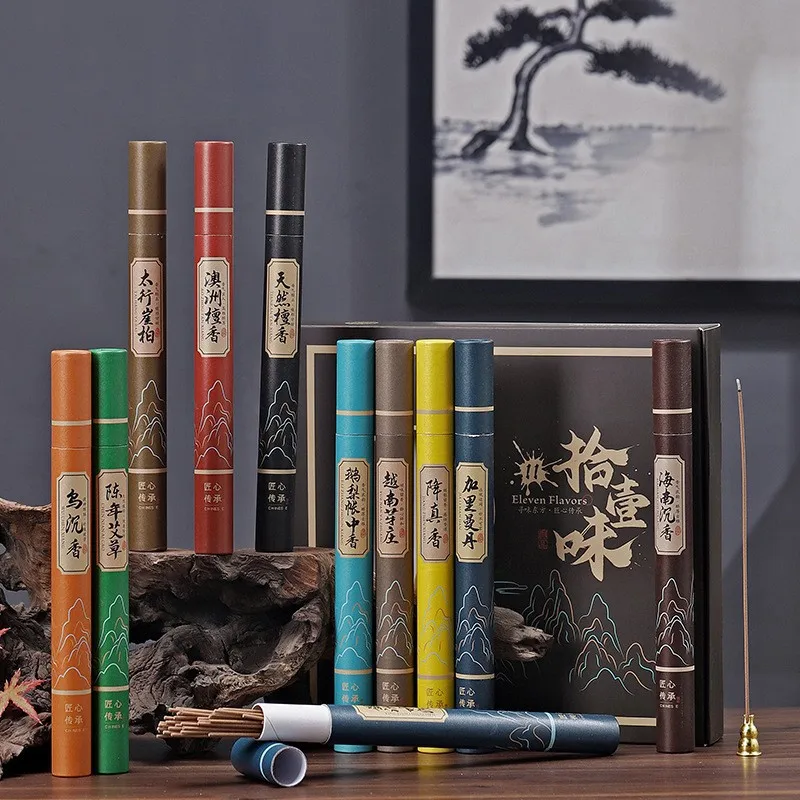 Home Fragrance Gift Box - FY الطبيعية 40 العصي خشب الصندل