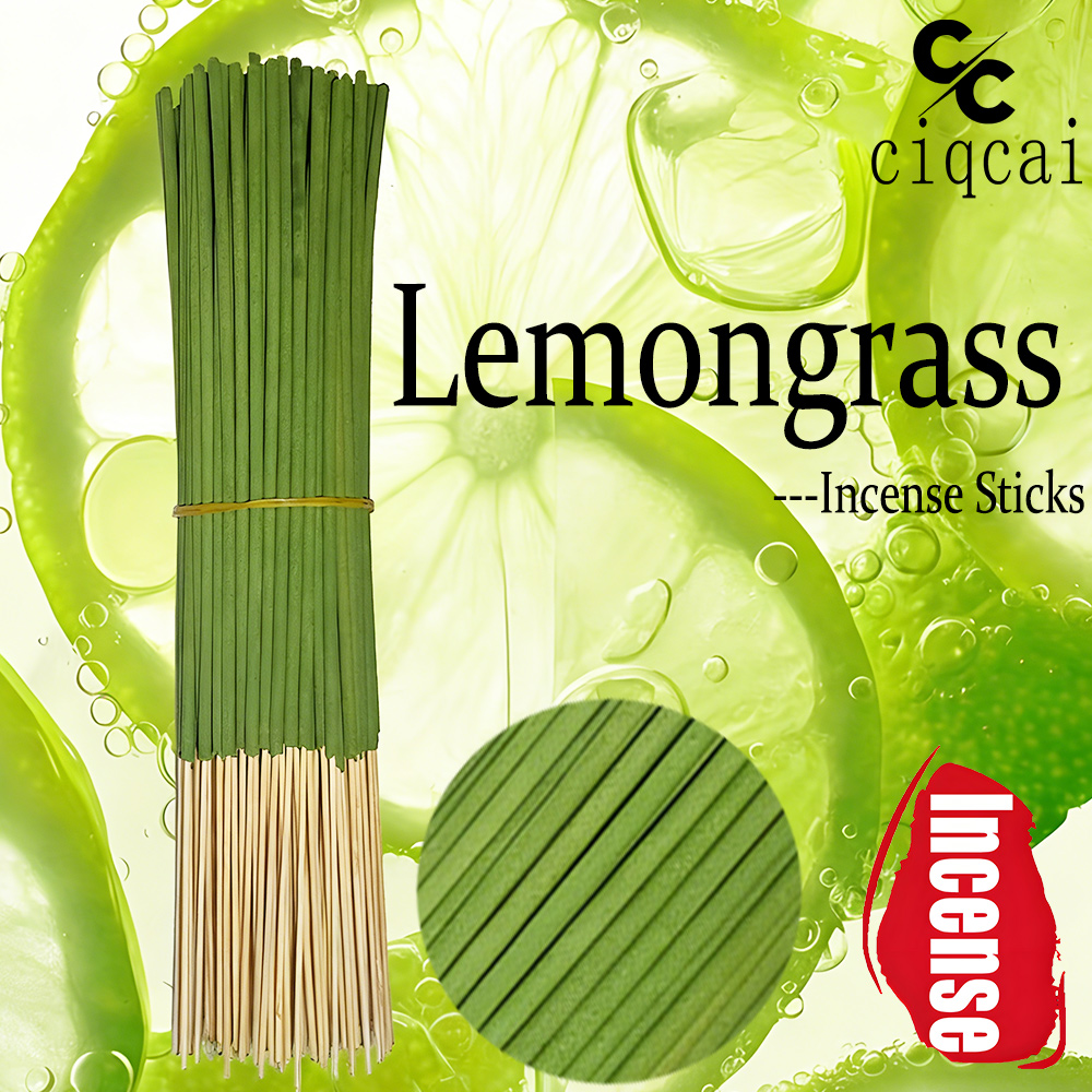 Home Fragrance Lemongrass - أعواد بخور سميكة ممتازة بنكهة عشب