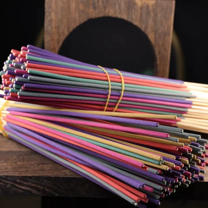 Home Fragrance Lemongrass - أعواد بخور من الخيزران متعددة الألوان