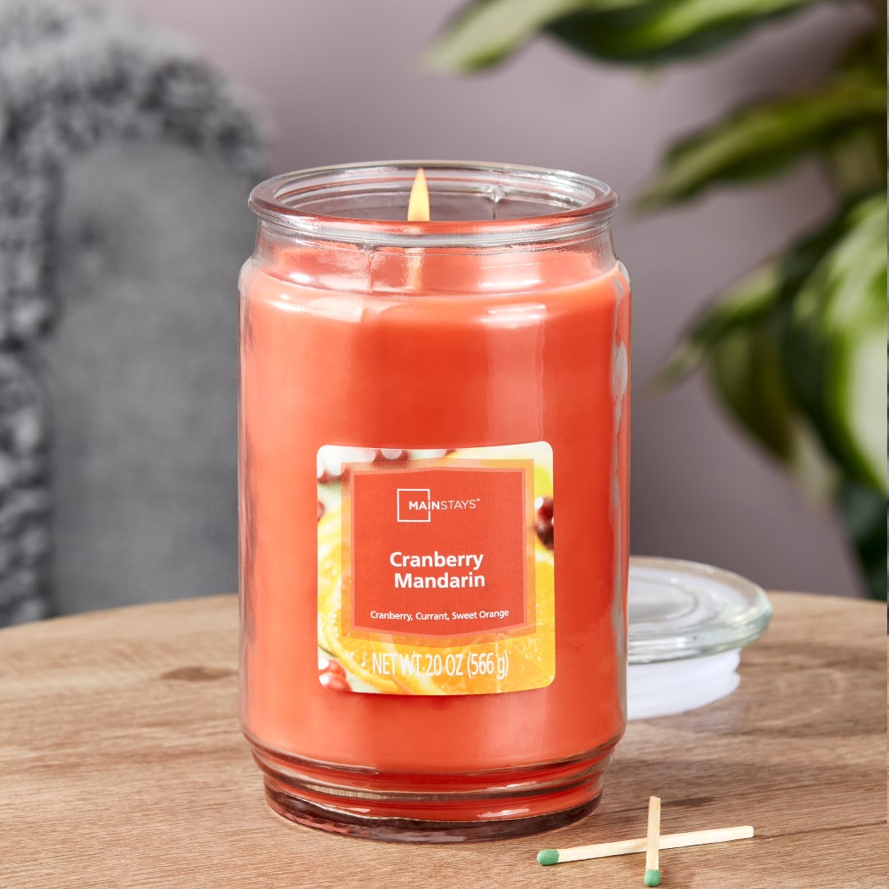 شمعة معطرة برائحة التوت البري  - مراجعة Home Fragrance Aromatherapy وسعره