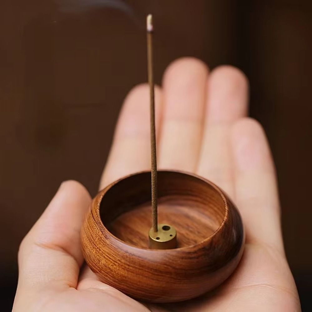 حامل بخور خشبي صغير بـ 4 فتحات - مراجعة Home Fragrance Miniso وسعره