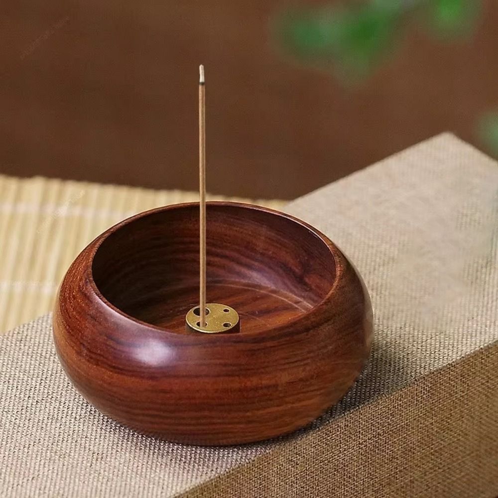 حامل بخور خشبي صغير بـ 4 فتحات - مراجعة Home Fragrance Miniso وسعره
