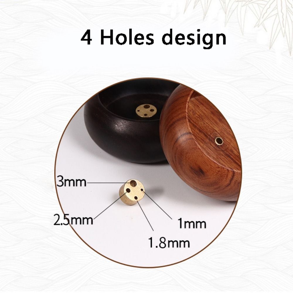 حامل بخور خشبي صغير وعاء نوع 4 - مراجعة Home Fragrance Miniso وسعره