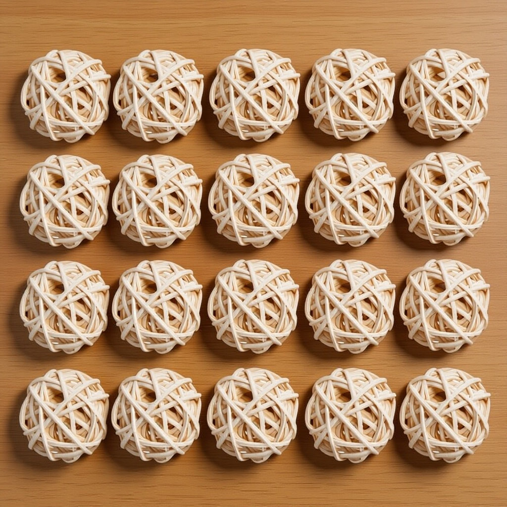 20 قطعة من كرات الروطان العطري - مراجعة Home Fragrance Aromatherapy وسعره