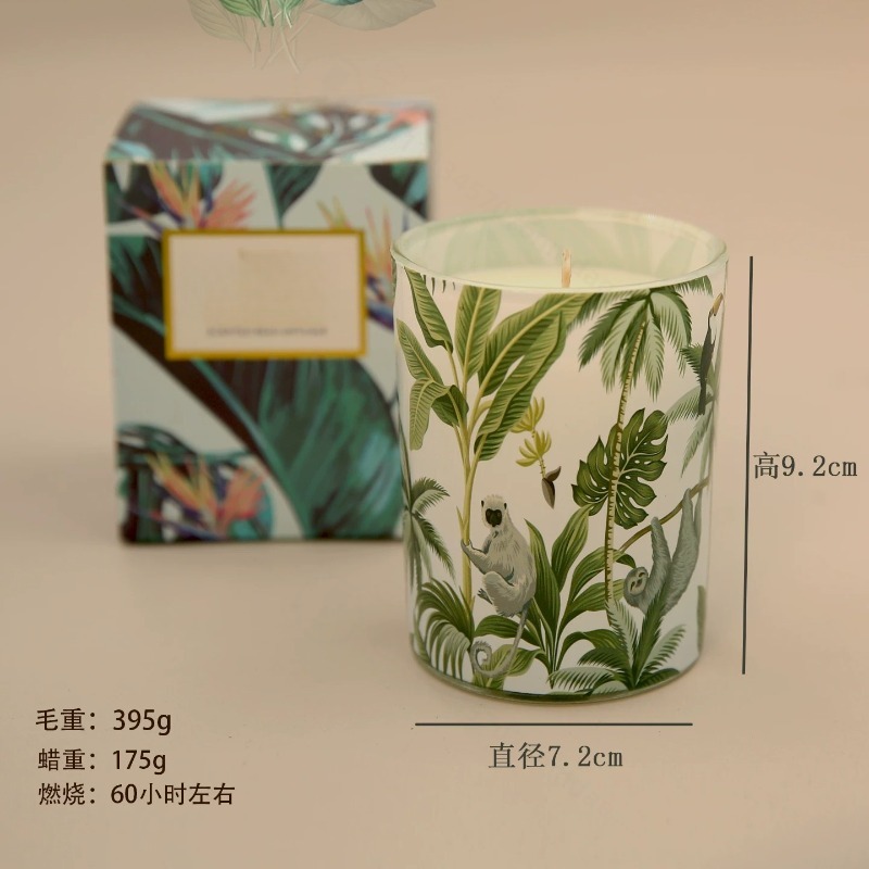 شمعة معطرة في وعاء زجاجي من شم - مراجعة Home Fragrance Gift Box وسعره
