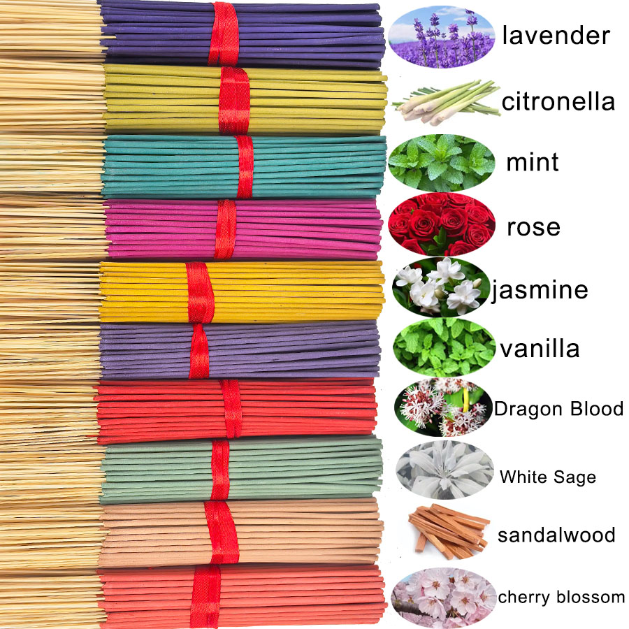 7 مجموعات من أعواد البخور 350/ - مراجعة Home Fragrance Lemongrass وسعره