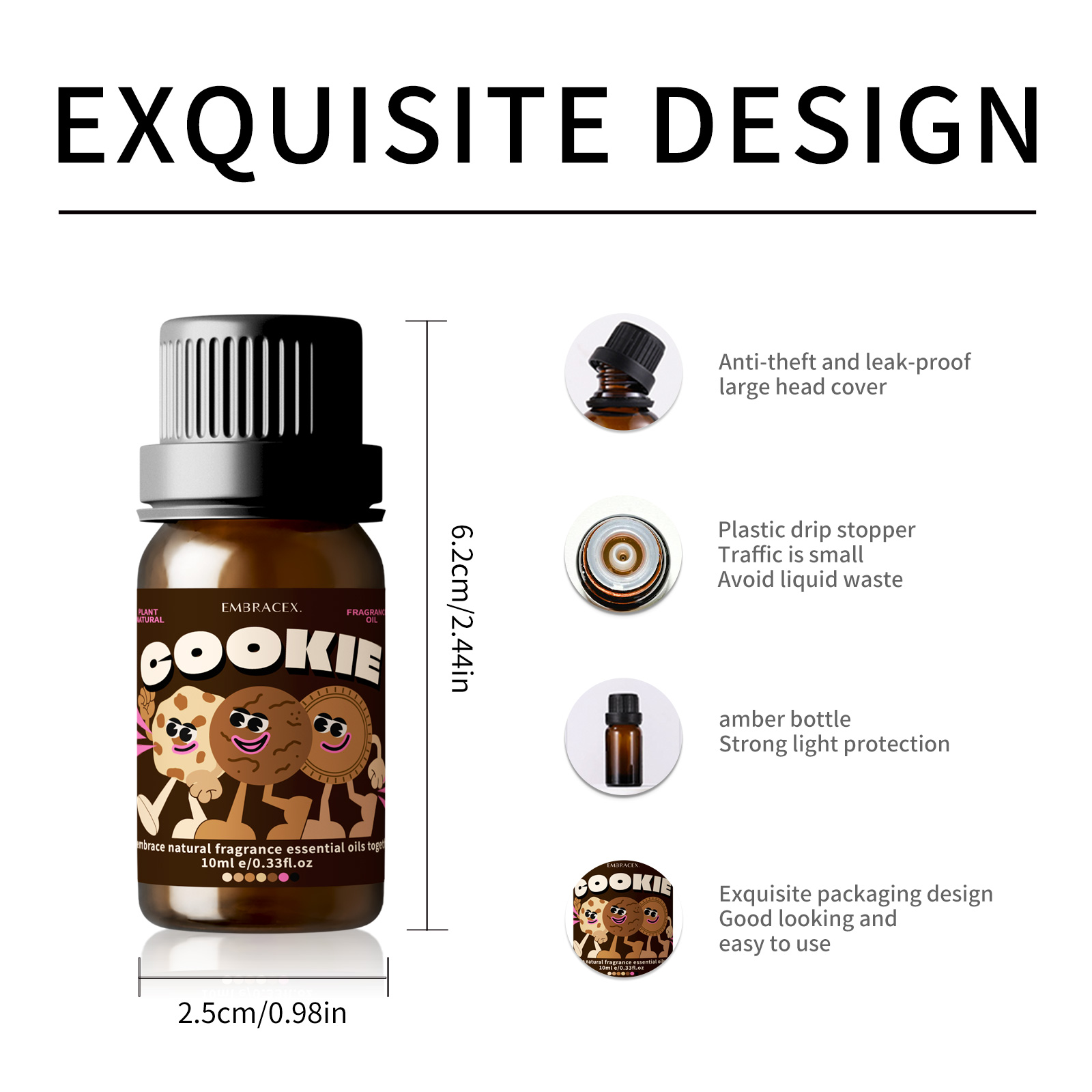 زيت عطري برائحة الكوكيز 10 مل  - مراجعة Essential Oil Blend وسعره