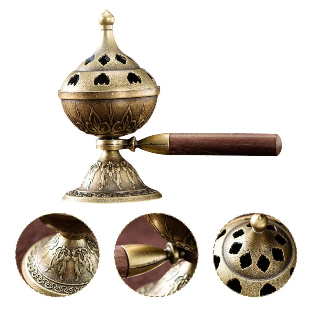 مبخرة عتيقة من سبيكة خشب الصند - مراجعة Home Fragrance Miniso وسعره