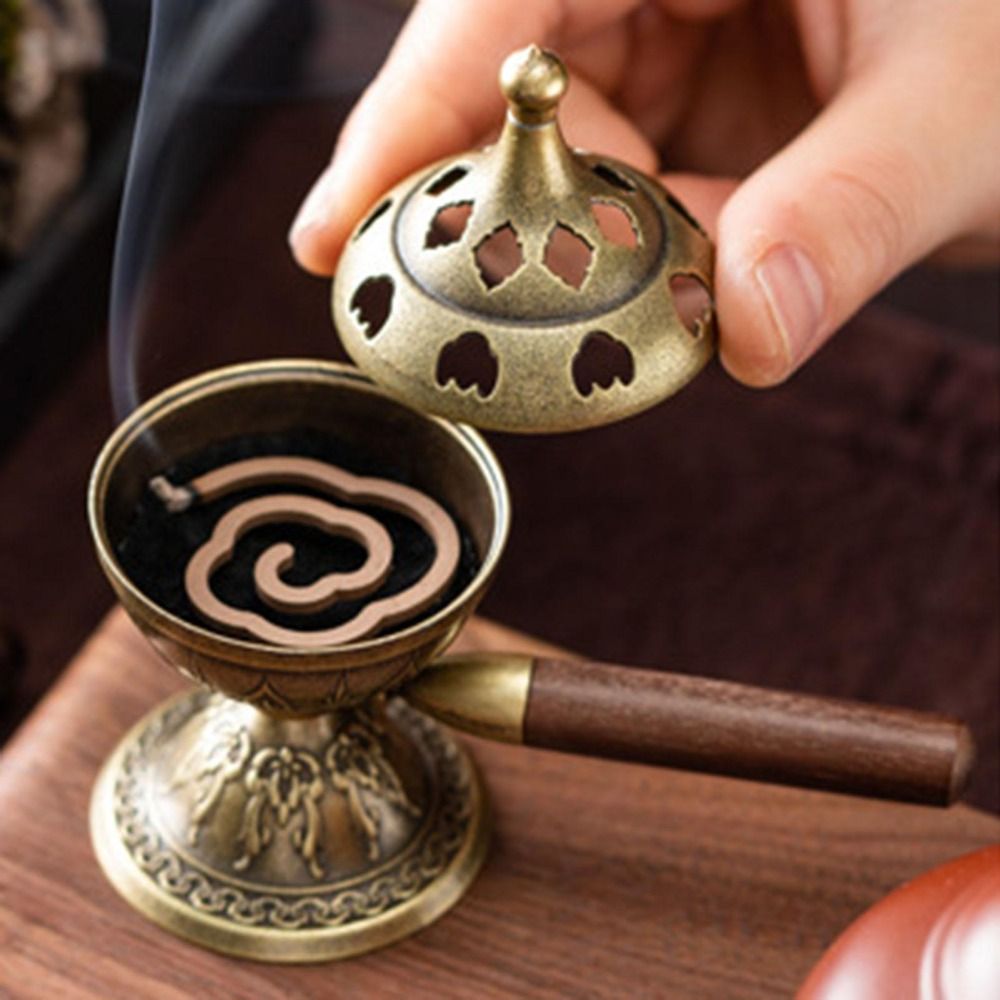 مبخرة عتيقة من سبيكة خشب الصند - مراجعة Home Fragrance Miniso وسعره