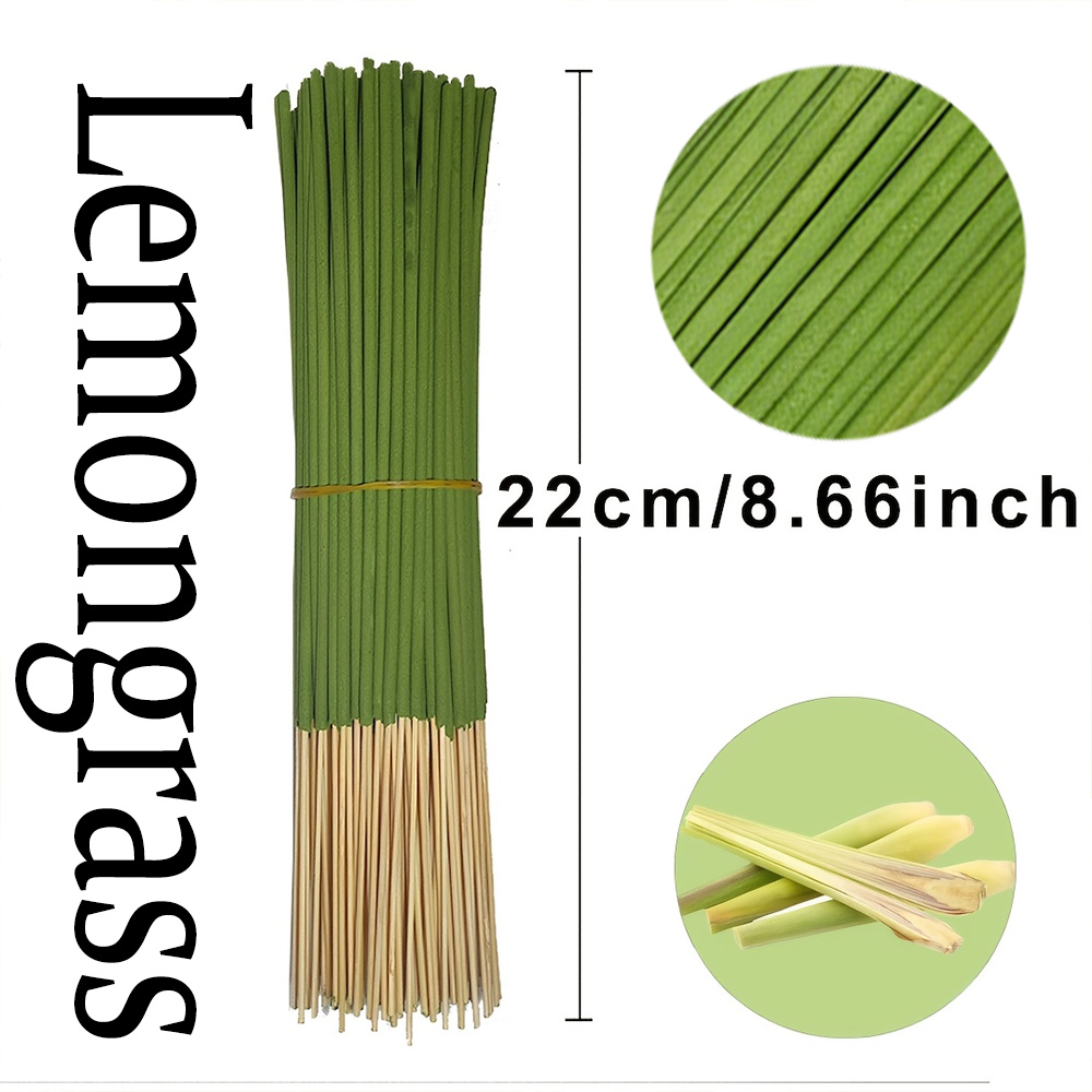 أعواد بخور سميكة ممتازة بنكهة  - مراجعة Home Fragrance Lemongrass وسعره