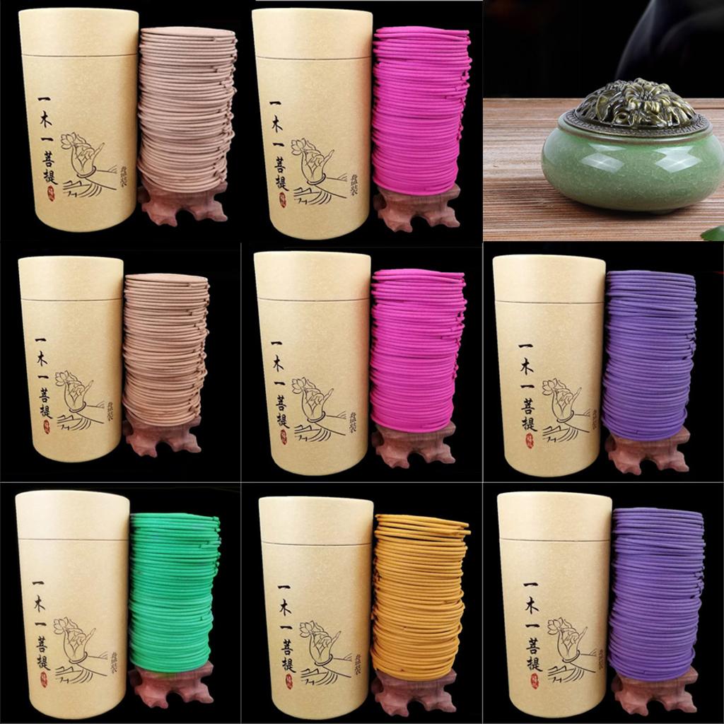 120X لفائف البخور الطبيعية عصا - مراجعة Home Fragrance Gift Box وسعره