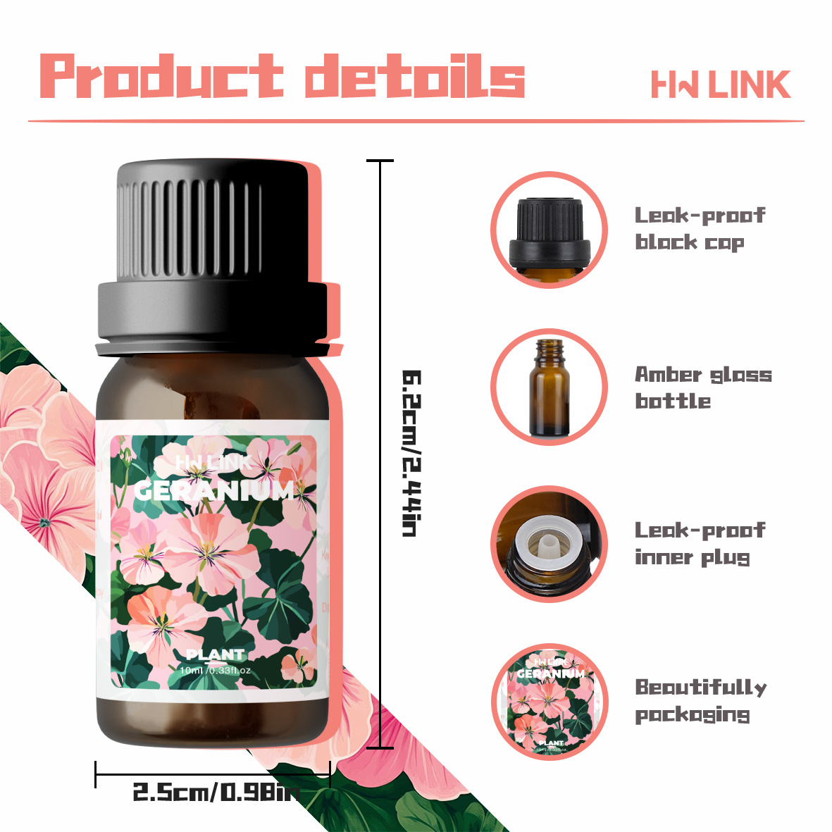 زيت الجيرانيوم العطري 10 مل، 1 - مراجعة Essential Oil Blend وسعره