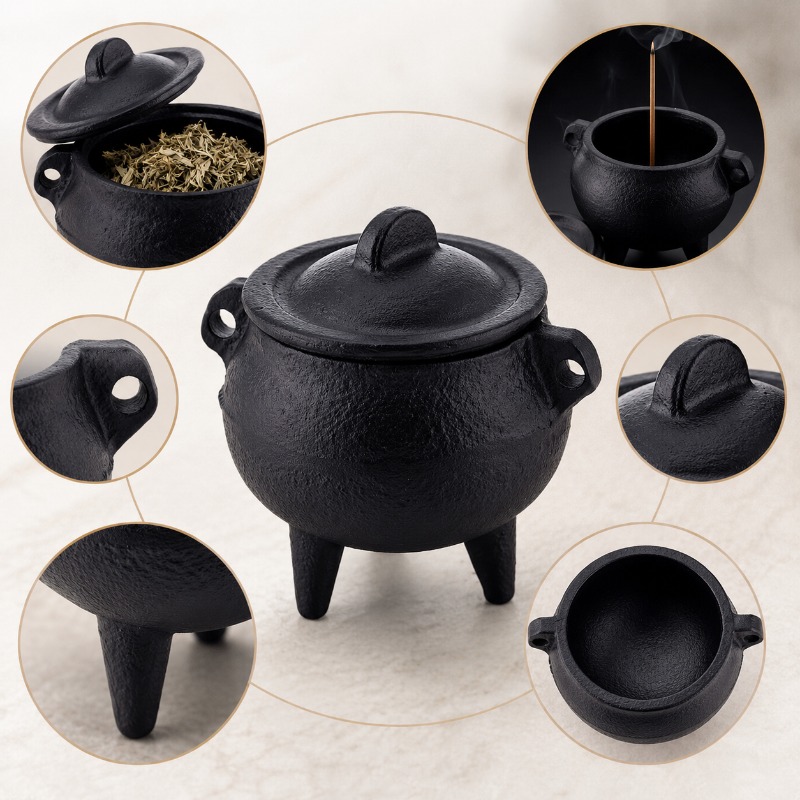 مبخرة عصرية من الحديد الزهر بغ - مراجعة Home Fragrance Miniso وسعره