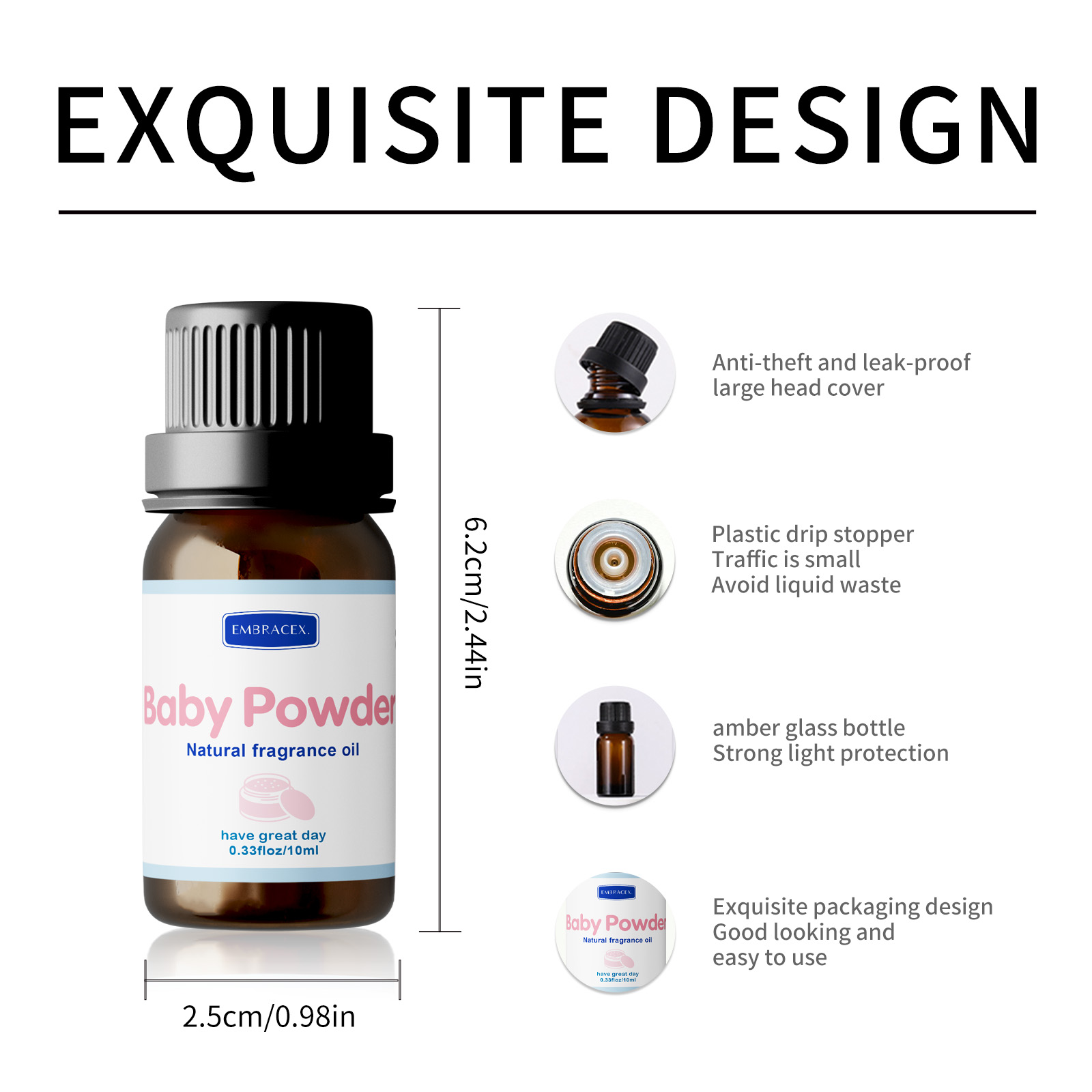زيت عطري بودرة الأطفال 10 مل،  - مراجعة Essential Oil Blend وسعره