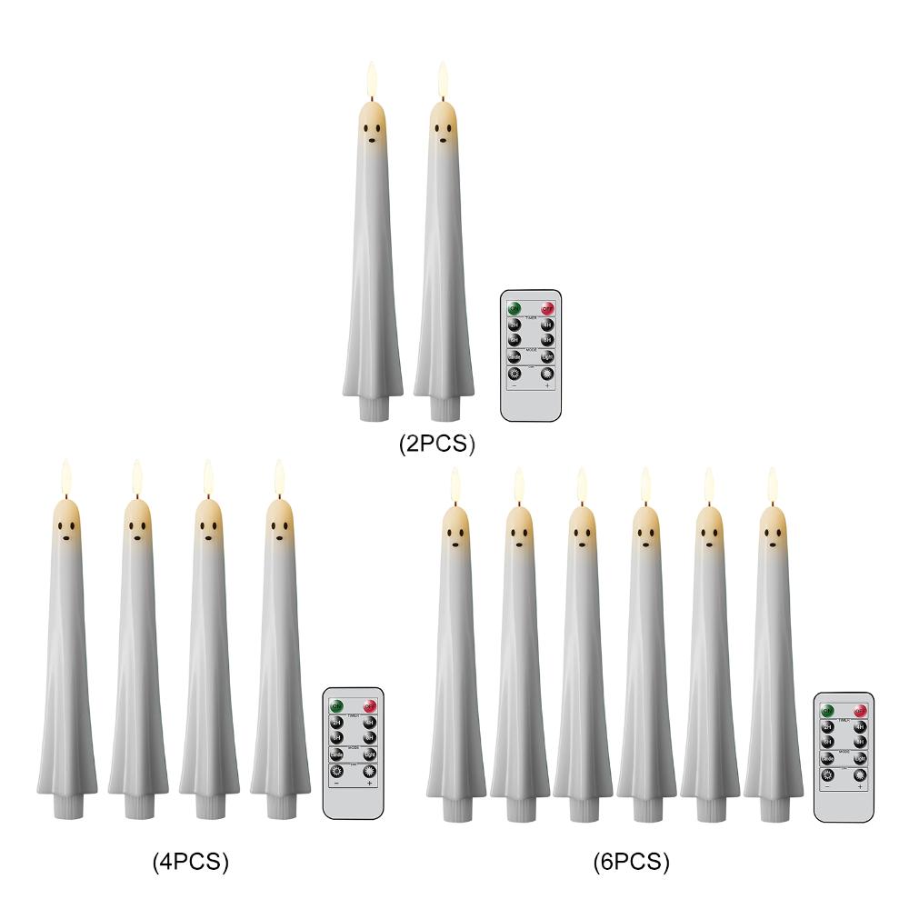 شموع مستدقة على شكل شبح C5 تعم - مراجعة Beeswax Taper Candle وسعره