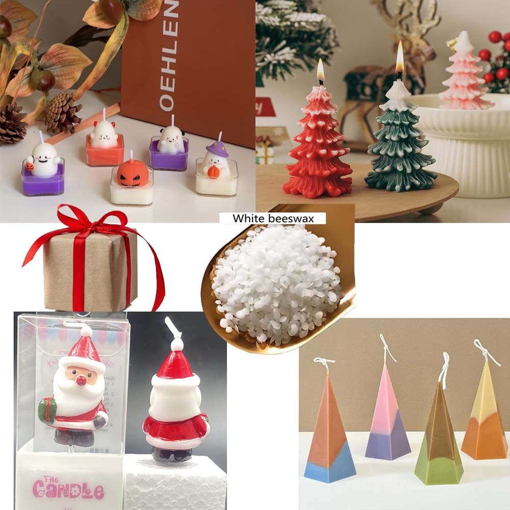 100 جرام شمع العسل الأبيض الطب - مراجعة Beeswax Taper Candle وسعره